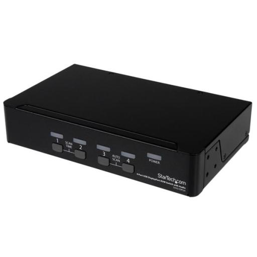 [STARTECH.COM_SV431DPUA] StarTech.com SWITCH CONMUTADOR KVM 4X DISPLAYPORT DP AUDIO HUB USB