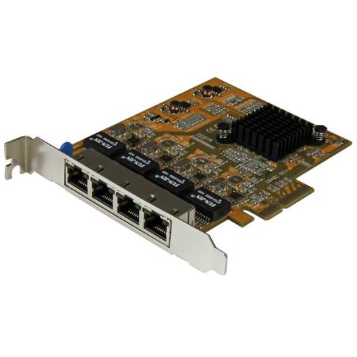 [STARTECH.COM_ST1000SPEX43] StarTech.com TARJETA RED ETHERNET GIGABIT 4 PUERTOS RJ45                  .