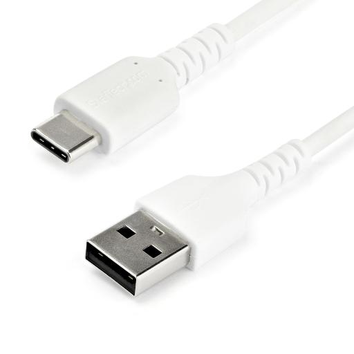 [STARTECH.COM_RUSB2AC1MW] StarTech.com CABLE USB 2.0 A USB-C DE 1 M BLANCO - CON FIBRA ARAMIDA