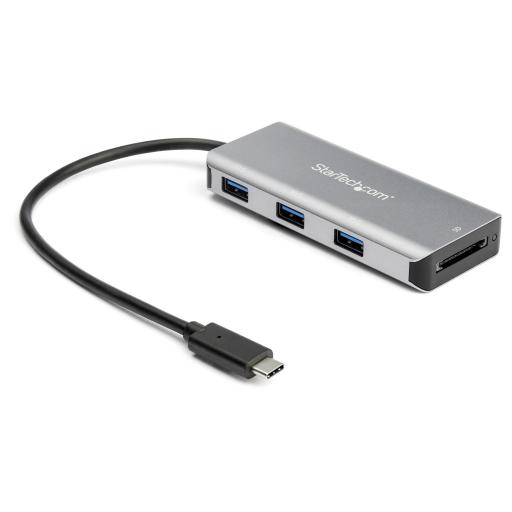 [STARTECH.COM_HB31C3ASDMB] StarTech.com ADAPTADOR HUB USB-C DE 3 PUERT USB-A Y LECTOR DE SD - 10GBPS
