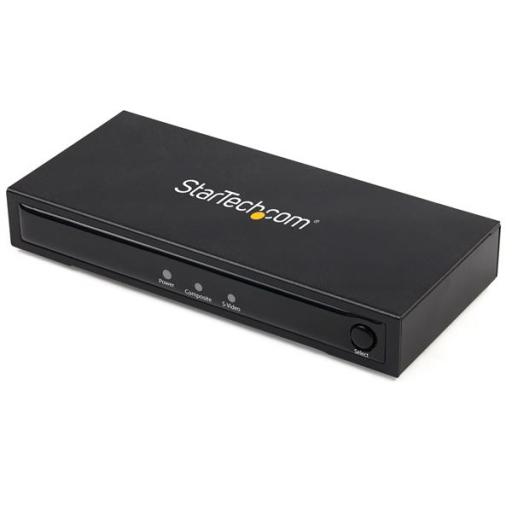 [STARTECH.COM_VID2HDCON2] StarTech.com CONVERSOR DE VIDEO COMPUESTO O S-VIDEO A HDMI CON AUDIO - 720P