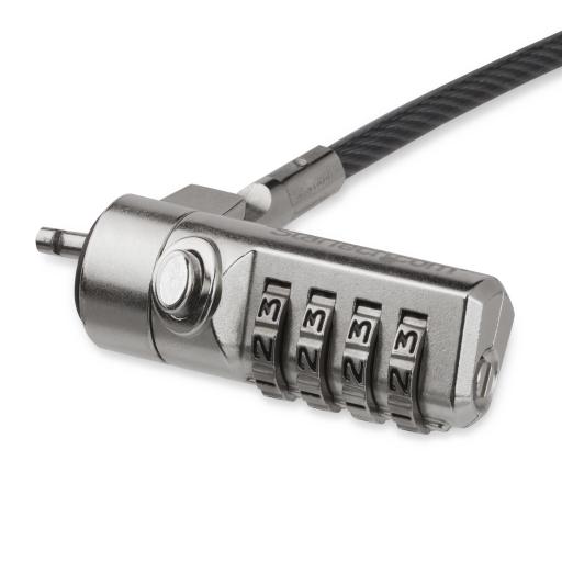 [STARTECH.COM_LTLOCK4D] StarTech.com CABLE CANDADO DE 2M PARA LAPTOP - COMBINACION DE 4 DIGITOS