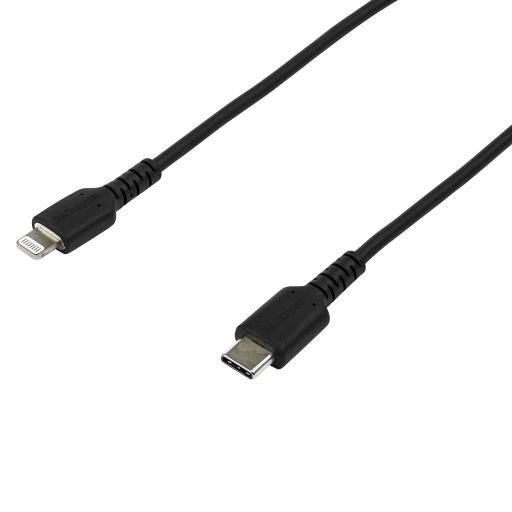 [STARTECH.COM_RUSBCLTMM2MB] StarTech.com CABLE USB-C A LIGHTNING DE 2M COLOR NEGRO - CERTIFICADO MFI