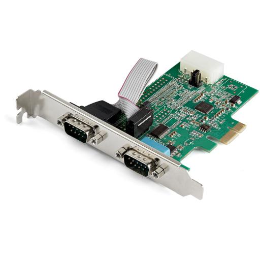 [STARTECH.COM_PEX2S953] StarTech.com TARJETA ADAPTADORA SERIAL PCIE RS232 2 PUERTOS - UART 16950 - LP