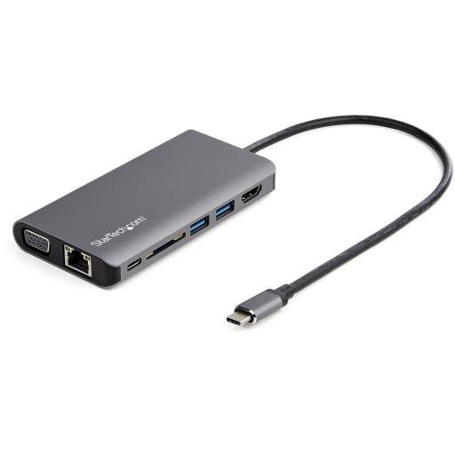 [STARTECH.COM_DKT30CHVAUSP] StarTech.com ADAPTADOR USB-C MULTIPUERTOS HDMI/VGA - 100W PD - LECTOR DE SD