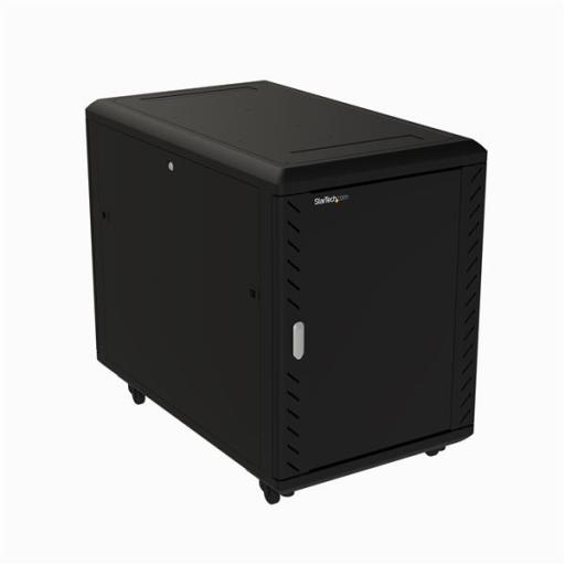 [STARTECH.COM_RK1536BKF] StarTech.com GABINETE RACK PARA SERVIDORES 15U - INCLUYE RUEDAS Y NIVELADORES