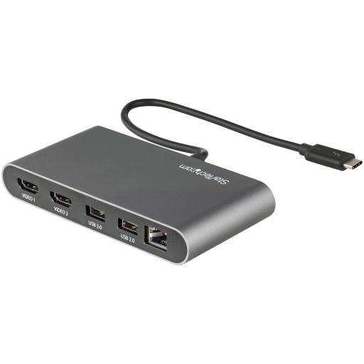 [STARTECH.COM_TB3DKM2HDL] StarTech.com DOCKING STATION THUNDERBOLT 3 MINI - 2 PUERTOS HDMI 4K 60HZ