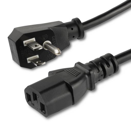 [STARTECH.COM_PXTF10110] StarTech.com CABLE DE 3M DE ALIMENTACION PLANO NEMA 5-15P A C13 PARA PC