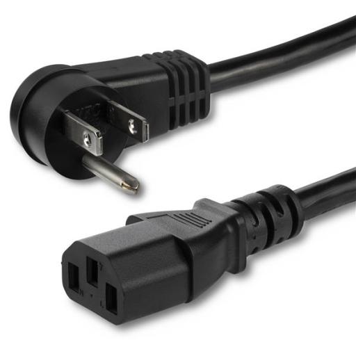 [STARTECH.COM_PXTR1013] StarTech.com CABLE DE 0.9M DE ALIMENTACION ACODADO NEMA 5-15P A C13 DE PC