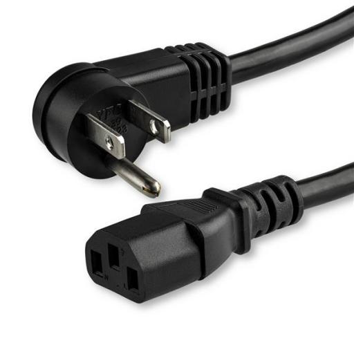 [STARTECH.COM_PXTR10115] StarTech.com CABLE DE 4.5M DE ALIMENTACION ACODADO NEMA 5-15P A C13 DE PC