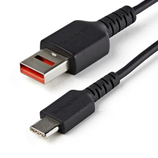 [STARTECH.COM_USBSCHAC1M] StarTech.com CABLE DE CARGA DE 1M USB-A A USB-C - CON BLOQUE DE DATOS