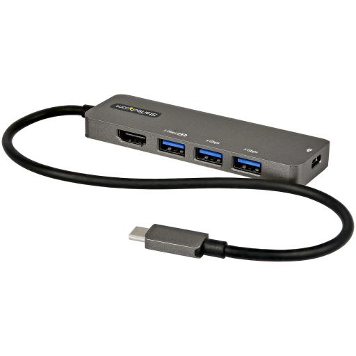[STARTECH.COM_DKT30CHPD3] StarTech.com DOCKING STATION USB-C HDMI 4K 60HZ PD DE 100W HUB 4 PUERTOS