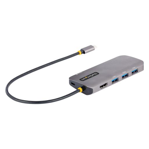 [STARTECH.COM_127B-USBC-MULTIPORT] StarTech.com ADAPTADOR MULTIPUERTOS USB C HDMI 4K HUB USB PD 100W DOCK
