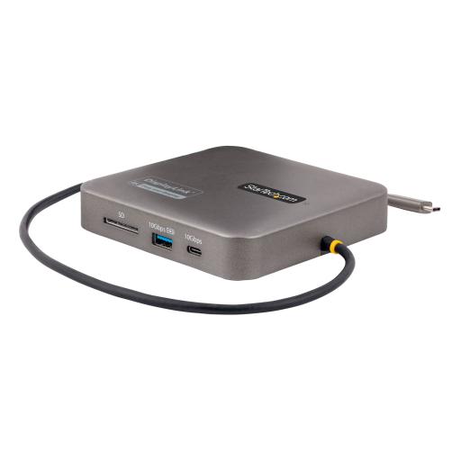 [STARTECH.COM_102B-USBC-MULTIPORT] StarTech.com ADAPTADOR MULTIPUERTOS USB-C 2X HDMI 4K PD 100W HUB USB
