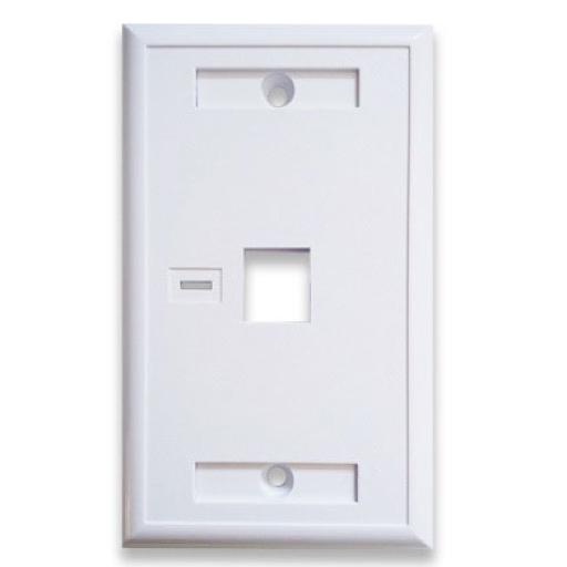 [DATACOMPONENTS_251701] Data Components TAPA FACEPLATE 1 PUERTO BCA B ROBOTIX