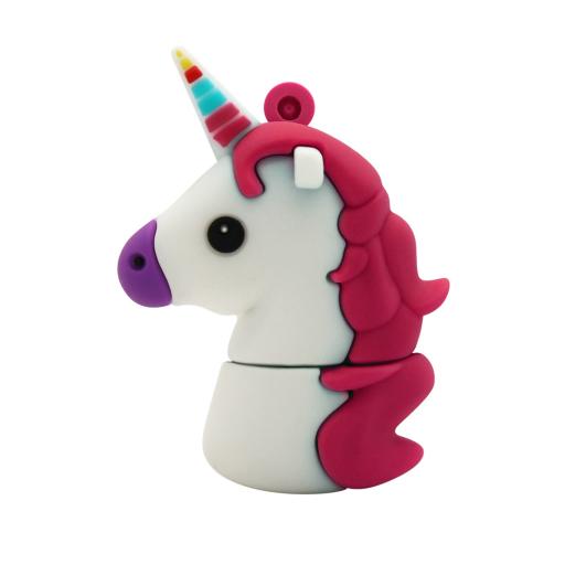 [DATACOMPONENTS_190432-33] Data Components MEMORIA USB 32GB UNICORNIO ROSA BROBOTIX