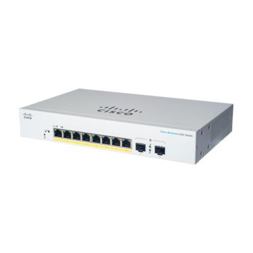 [CISCO_CBS220-8P-E-2G-NA] Cisco CBS220 SMART 8-PORT GE POE
