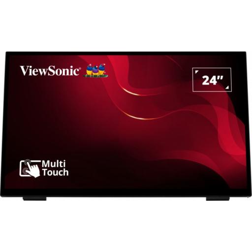 [VIEWSONIC_TD2465] Viewsonic MONITOR DE PANTALLA TACTIL DE 10 PUNTOS IPS DE 24  1080P CON ERGO