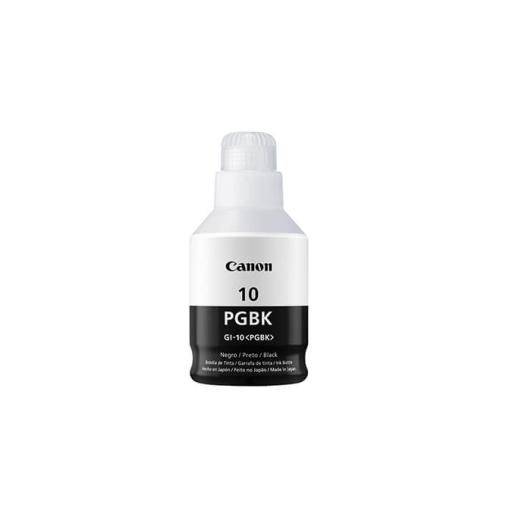 [CANON_GI-10 BK] Canon BOTELLA DE TINTA GI-10 PGBK NEGRO 170ML SERIE G TERCERA GENER