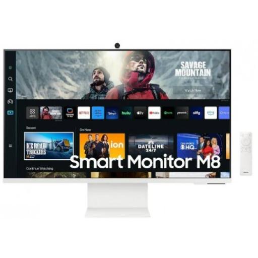 [SAMSUNG_LS32CM801ULXZX] Samsung SMART MONITOR M8 32 INC FLAT PA C/ CONTROL REMOTO Y CAMARA WEB