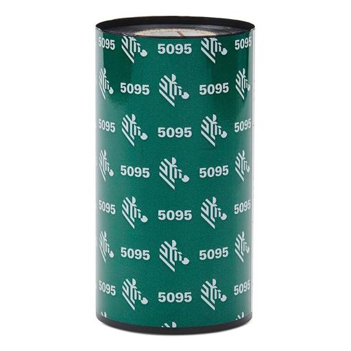 [ZEBRA_05095BK08345] ZEBRA RIBBON RESINA 3MMX450M 3.27INX1476FT 5095 HIGH PERFORMANC