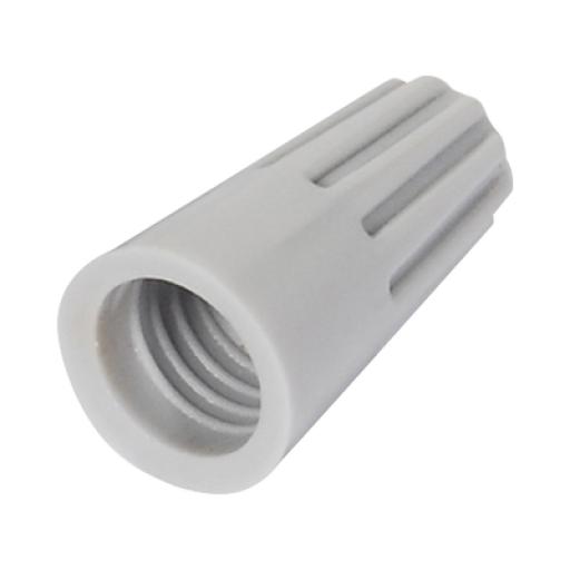 [EPCOM_AE00010] Epcom Capuchón roscable / 18 AWG / Gris / Paquete de 25 piezas.
