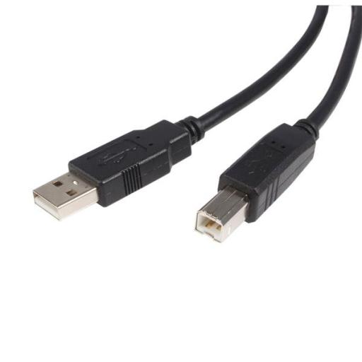 [STARTECH.COM_USB2HAB6] StarTech.com CABLE 1.8M USB 2.0 IMPRESORA USB A MACHO A USB B MACHO