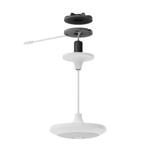 [LOGITECH_952-000123] Logitech MIC POD PENDANT MOUNT-OFF WHIT .