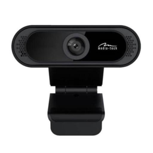 [PERFECTCHOICE_MT-4106] Perfect Choice Cámara Web Media Tech MT-4106 HD Resolución 1080x720P Tasa Transferencia 30 Cuadros FPS Color Negro