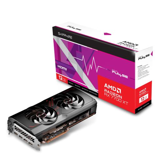 [SAPPHIRE_11335-04-20G] Tarjeta de video Sapphire PULSE AMD Radeon RX 7700 XT Gaming 12GB