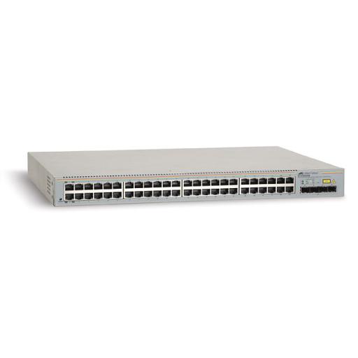 [ALLIEDTELESIS_AT-GS950-48-10] Allied Telesis Switch Gigabit WebSmart de 48 puertos 10/100/1000 Mbps (4 x Combo) + 4 puertos gigabit SFP Combo