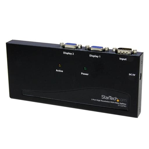 [STARTECH.COM_ST122PRO] StarTech.com DUPLICADOR DIVISOR VIDEO VGA 2 PUERTOS 350MHZ SPLITTER