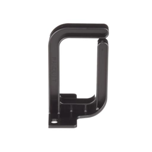 [PANDUIT_CMVDR1S] Panduit Anillo Tipo D Vertical, Para Gabinetes de Telecomunicaciones, 1 UR, Color Negro