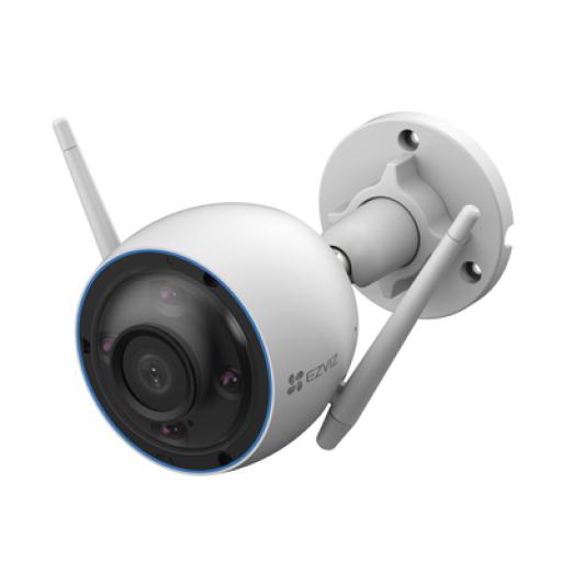 [EZVIZ_CS-H3-2K] EZVIZ Bala WiFi / 3 Megapixel (2K) / Detección humana / Detección De Vehiculo / Alertas de Voz Personalizables / Sirena / Luz Parpadeante / Colores en Oscuridad / Micro SD / Uso En Exterior
