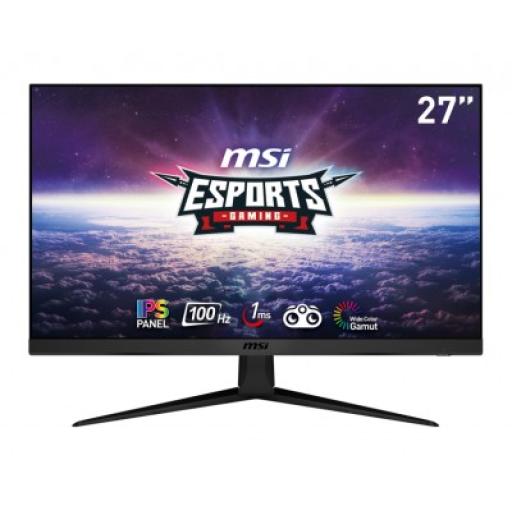 [MSI_G2712V] MSI MONITOR MSI GAMING FLAT 100HZ 1MS G2712V FULL HD IPS