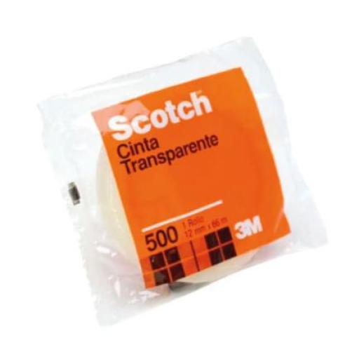 [3M_5081265] 3M Cinta Adhesiva 3M Scotch 508 0.012x66m C/8 Pzas