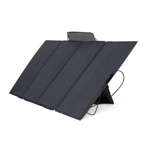 [ECOFLOW_EF-FLEX-M400] ECOFLOW Módulo Solar Portátil y Flexible de 400W Recomendado para Estaciones Portátiles EFD330, EFD350 ó EFD500 / Ajuste de Ángulo / Carga Eficiente / Incluye Cable XT60 a MC4
