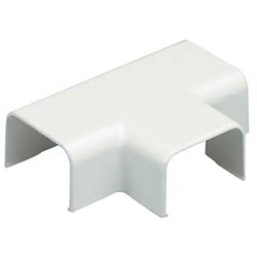 [PANDUIT_TF10WH-X] Panduit Accesorio en "T", para uso con canaleta LD10, material ABS, Color Blanco