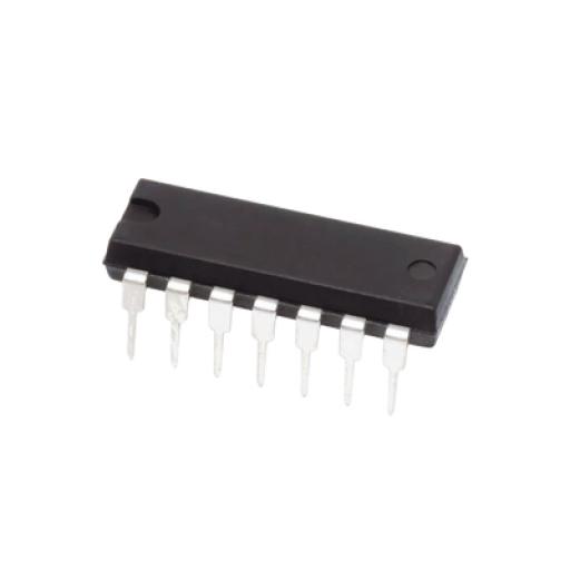 [SYSCOMPARTS_CD4066BE] SYSCOM PARTS Circuito Integrado Interruptor Cuádruple Bilateral, DIP-14.