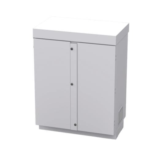 [EPCOM_EFCB091206W] Epcom Gabinete de Lámina Galvanizada para  Baterías (Hasta 12 Baterías PL110D12) y Equipo de Comunicación.