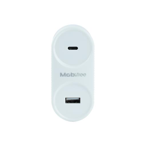 [MOBIFREE_MB-923354] MOBIFREE Cargador  Mobifree Cargador de pared USB y Tipo C 