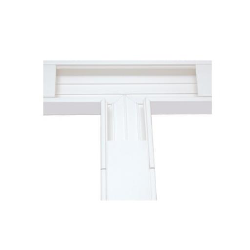 [THORSMAN_TEK-100-M] Thorsman Canaleta con tapa en color Marfil de PVC auto extinguible 100 x 52 x 2500mm (5501-04250)