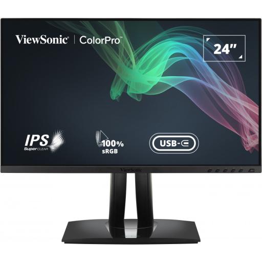 [VIEWSONIC_VP2456] Viewsonic MONITOR FHD DE 24 PULG VALIDADO POR PANTONE Y PRECALIBRADO DE FBR