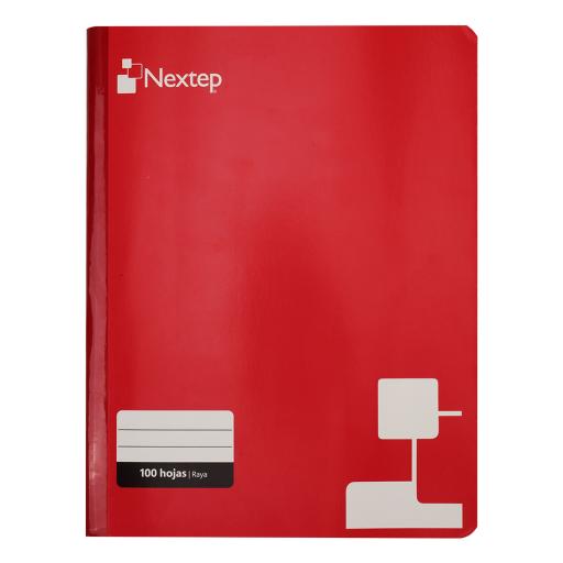 [NEXTEP_NE-008R] Nextep Cuaderno Nextep Profesional Raya 100 Hojas Cosido
