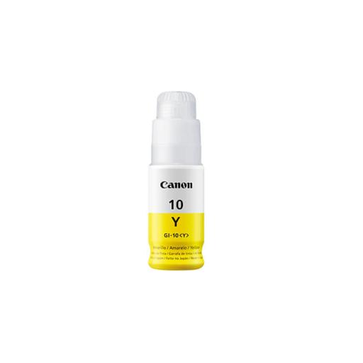 [CANON_3393C001AA/AB] Canon BOTELLA DE TINTA GI-10 Y YELLOW 70ML SERIE G TERCERA GENERACION