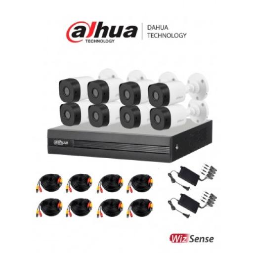 [DAHUA_KITXVR1B08- I+8-B1A21] Dahua Kit de Videovigilancia Dahua Technology DH-KIT/XVR1B08-I/8-B1A21N-0360B