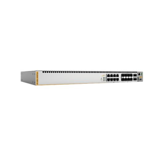 [ALLIEDTELESIS_AT-X550-18XSPQM-10] Allied Telesis Switch Stackeable Inteligente Capa 3, 8 puertos 1 G / 2.5 G / 5 G / 10 G BaseT PoE+, 8 puertos 1 G / 10 G SFP+ y 2 puertos 40 G QSFP, 240 W