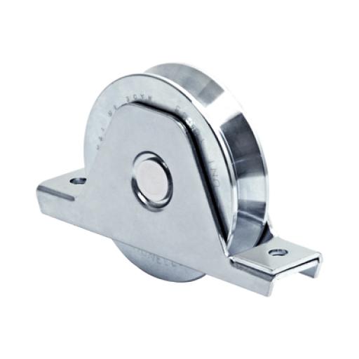 [COMUNELLO_1151-4570-001] COMUNELLO 336V - Rueda de 16 cm / Capacidad Para Puertas de Hasta 640 kg / Canal Tipo "V"