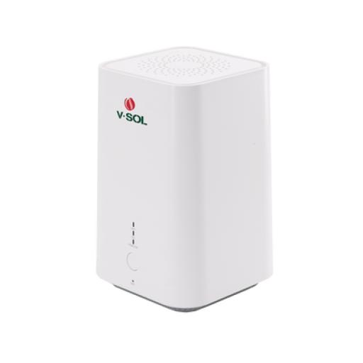 [V-SOL_HG323AC-B] V-SOL ONU DualMode GPON/EPON / Wi-Fi Doble Banda 2.4 y 5 GHz / Soporta MESH / 2 Puertos Gigabit / 1 Puerto PON SC/UPC / 1 puerto FXS / Hasta 1200 Mbps vía Wi-Fi