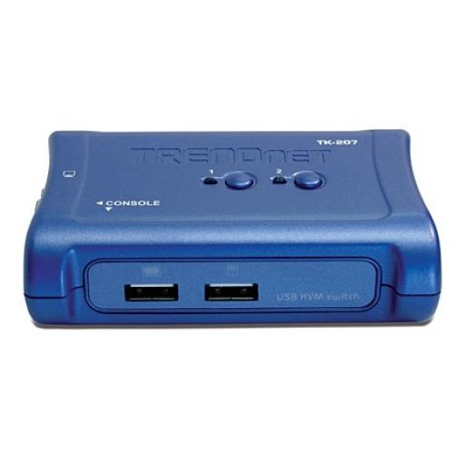 [TRENDNET_TK-207K] Trendnet SWITCH USB KVM DE 2 PUERTOS .